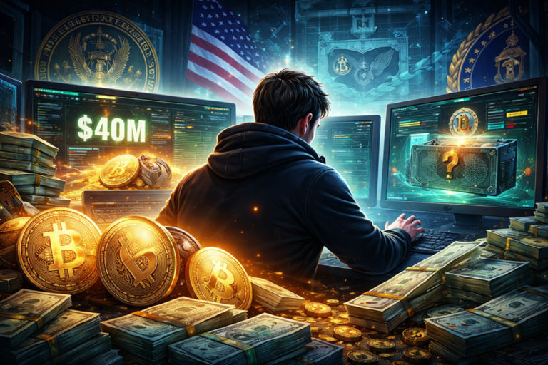 $40M+ US Govt Crypto Heist Leads To Contractor Exec’s Son