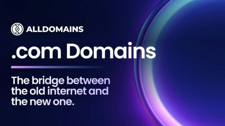 AllDomains Launches .com on Solana – onboarding the internet’s largest namespace into Web3