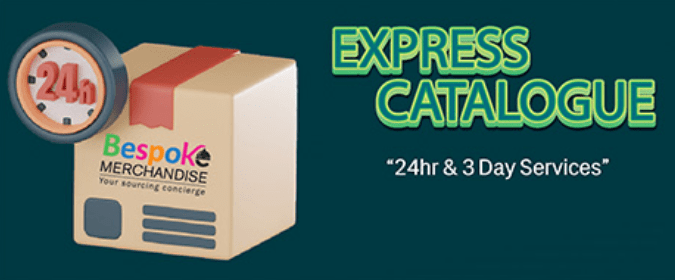 Bespoke Merchandise Launches 24 Hour Express Catalog, Empowering Marketing Managers with Instant Promotional Products.