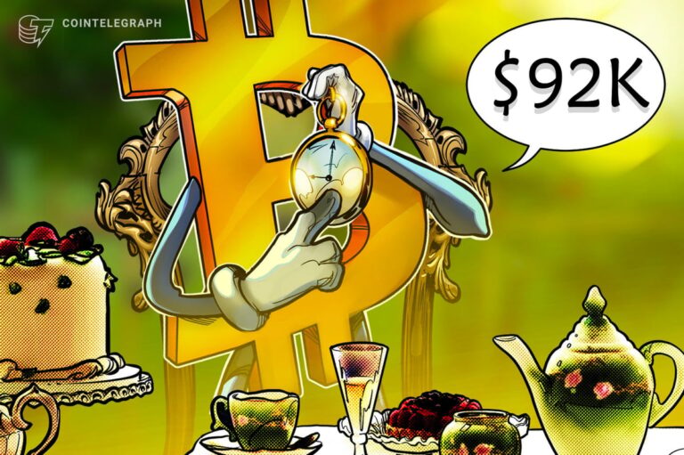 Bitcoin $92K Drop Resets Leverage, Clears Unhealthy Investor Optimism
