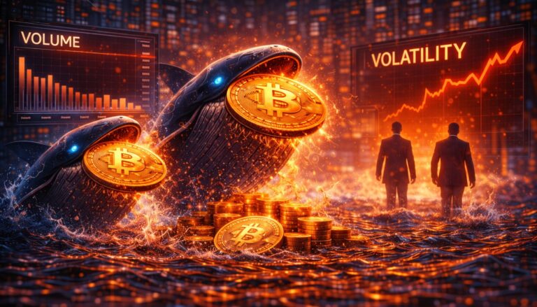 Bitcoin Whales Keep Buying Through Volatility As Retail Steps Away
