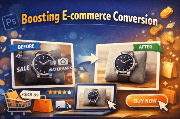Boosting E-commerce Conversion: Why You Should Remove Watermarks and Clutter from Product Images