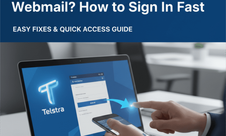 Can’t Access Telstra Webmail? Here’s How to Sign In Fast
