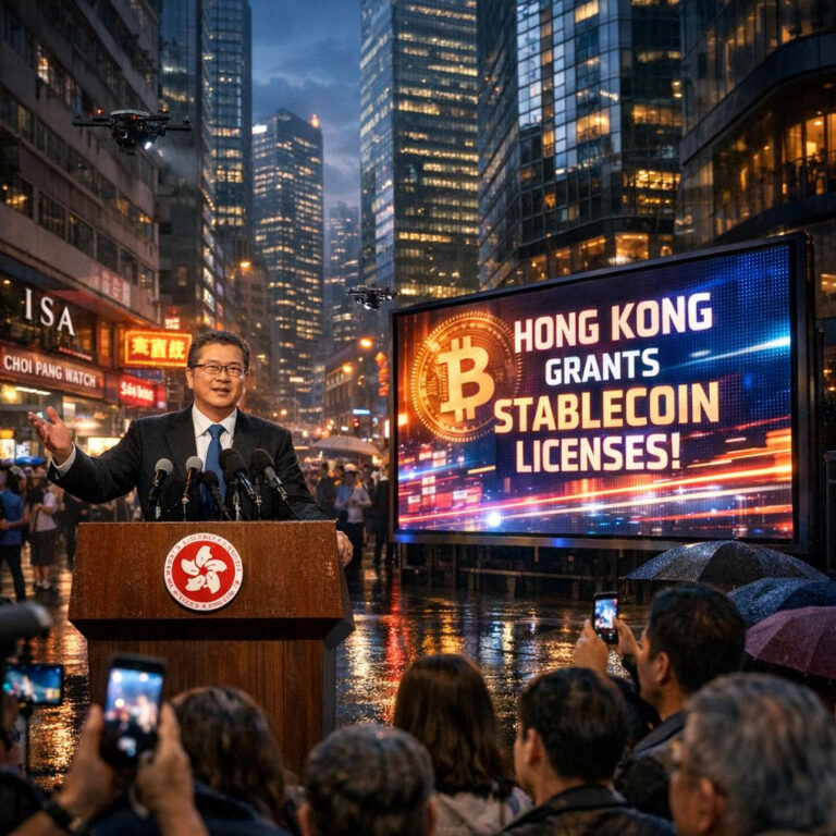 Hong Kong To Grant Stablecoin Licenses In Q1, Financial Secretary Reveals At Davos