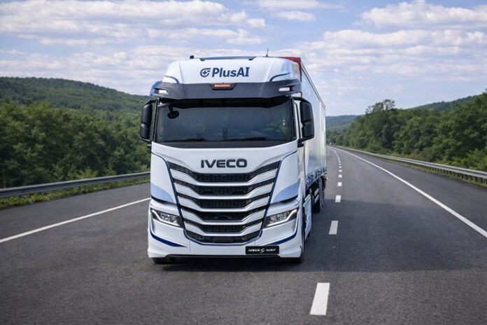 PlusAI Launches Southern Europe’s First Autonomous Trucking Program with IVECO