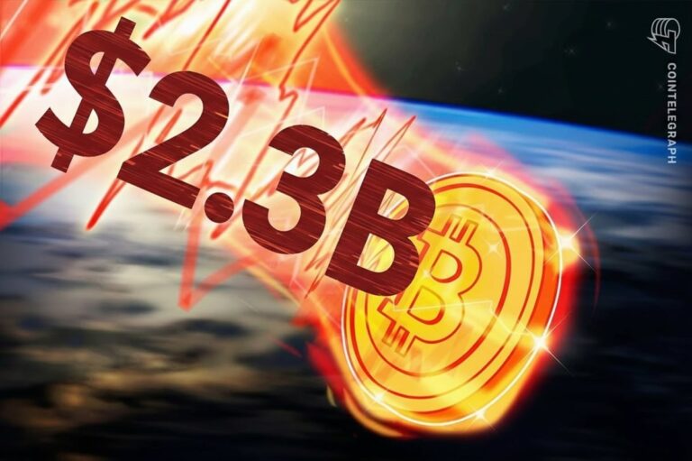 Bitcoin Posts $2.3B Loss In Historic Capitulation Event