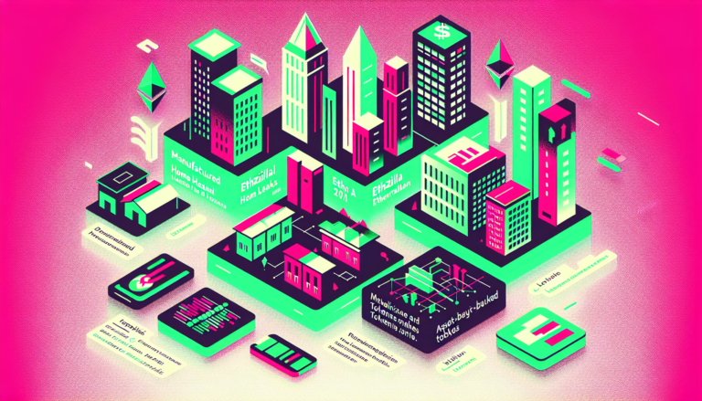 ETHZilla to Tokenize $4.7 Million in Manufactured Home Loans on Ethereum Layer 2