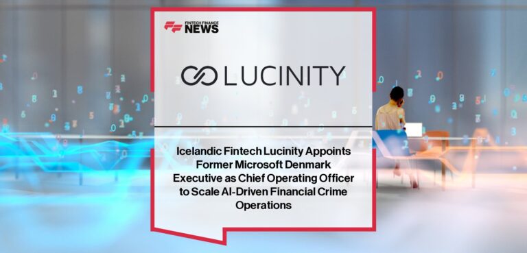 Icelandic Fintech Lucinity Appoints Former Microsoft Denmark Executive as Chief Operating Officer to Scale AI-Driven Financial Crime Operations