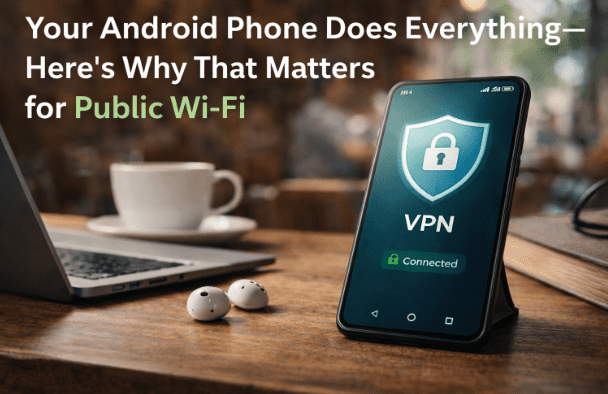 Your Android Phone Does Everything — So Why Think Twice About Public Wi-Fi?
