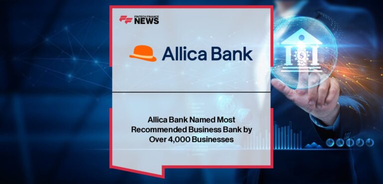 Allica Bank Named Most Recommended Business Bank by Over 4,000 Businesses