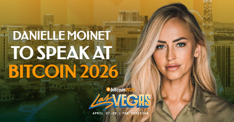 Danielle Moinet Confirmed As A Bitcoin 2026 Speaker