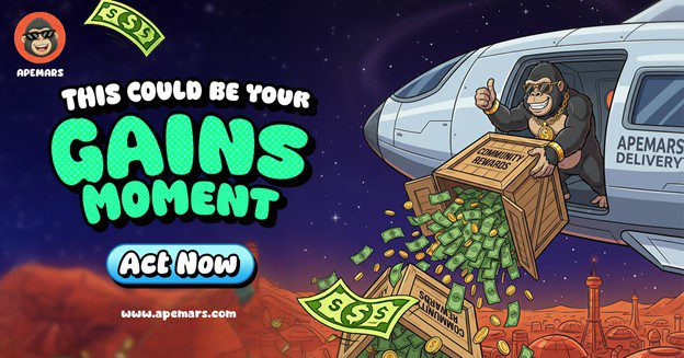 Global Turmoil Rocks the Market: Pump.fun and Pippin Falter, While APEMARS Surges With 12.3B Tokens Sold – Best Meme Coin to Watch Now