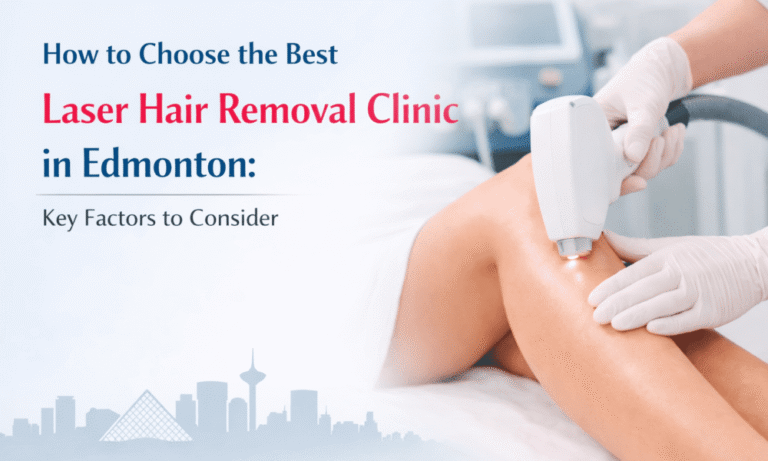 How to Choose the Best Laser Hair Removal Clinic in Edmonton: Key Factors to Consider