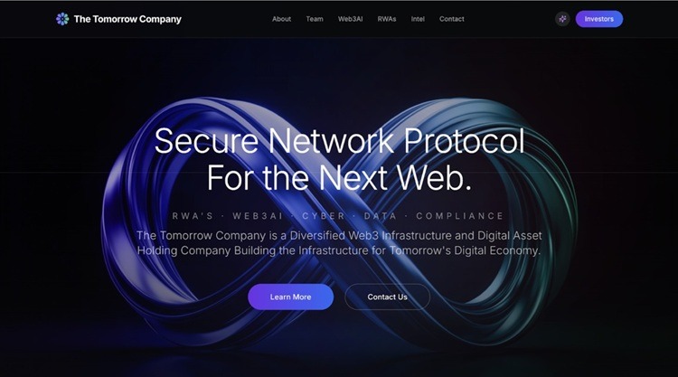 The Tomorrow Company Launches With a Bold Mandate to Build the Infrastructure Layer of the AI-Native Financial Era.