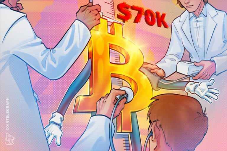 Bitcoin Clears Longs, Putting Late Shorts At $70K At Liquidation Risk