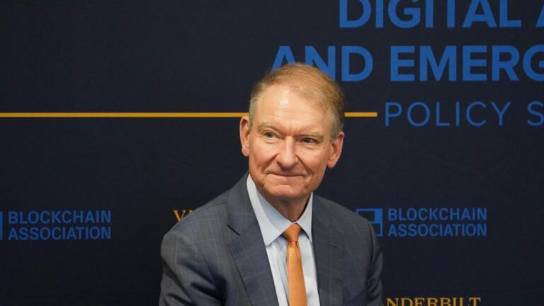 SEC close to putting out ‘reg crypto’ for fundraising questions, Chair Atkins says