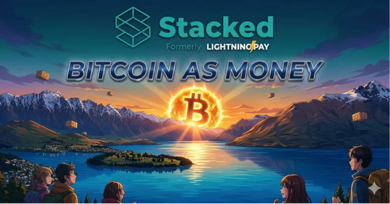Stacked (formerly Lightning Pay) Launches Self-custodial Lightning Wallet As New Zealand’s Last Major Non-custodial Bitcoin Exchange