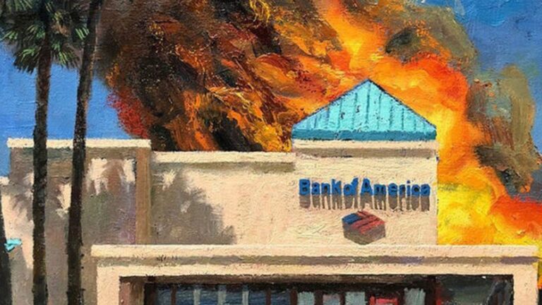 The Bank Was Already Burning