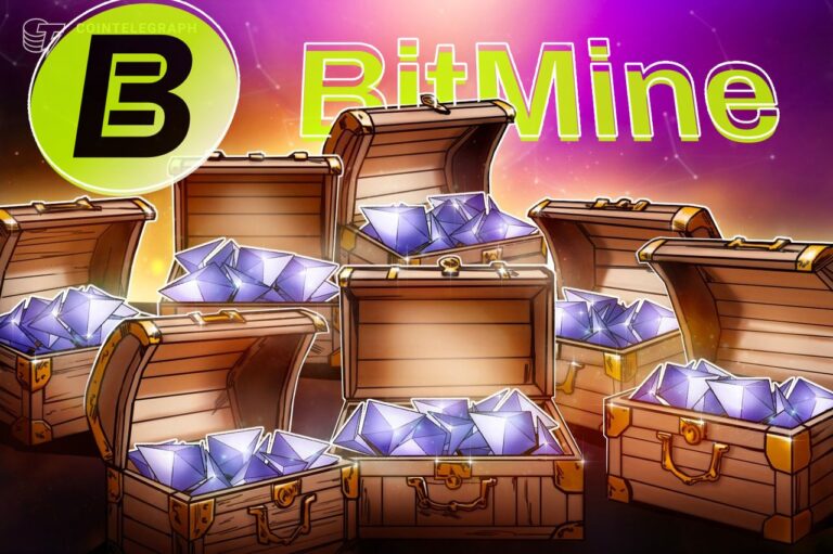 Bitmine Slows Ether Buy, Targets 5% ETH Supply by December