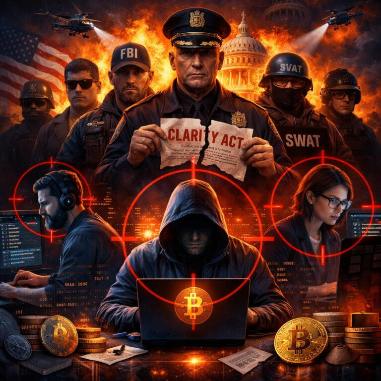 FOP Targets Key CLARITY Act Provision, Warning It Could Weaken Crypto Enforcement