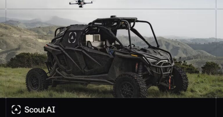 Scout AI Raises $100M to Build ‘AI Brain’ for Autonomous Warfare