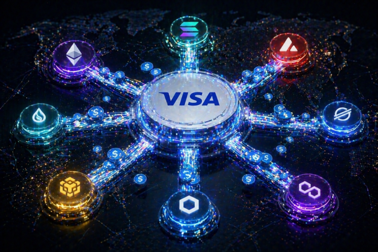 Visa Expands Stablecoin Pilot To 9 Chains As Usage Hits $7B