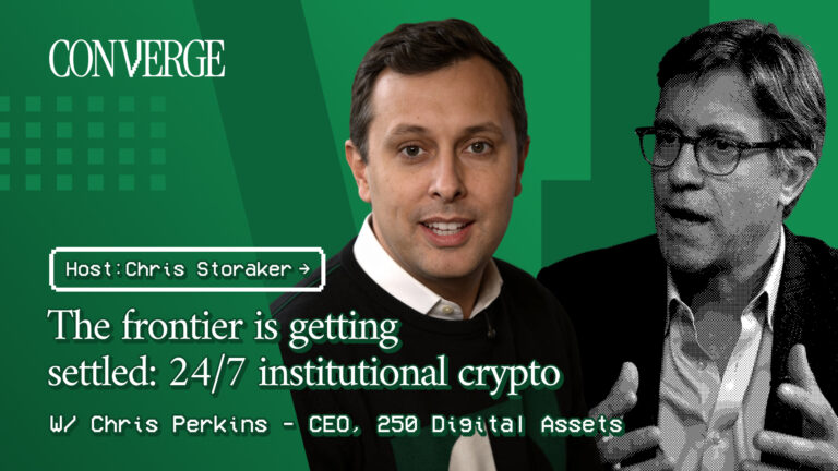 Bad Sentiment, Strong Fundamentals: the Institutional Turn | Chris Perkins, Franklin Crypto