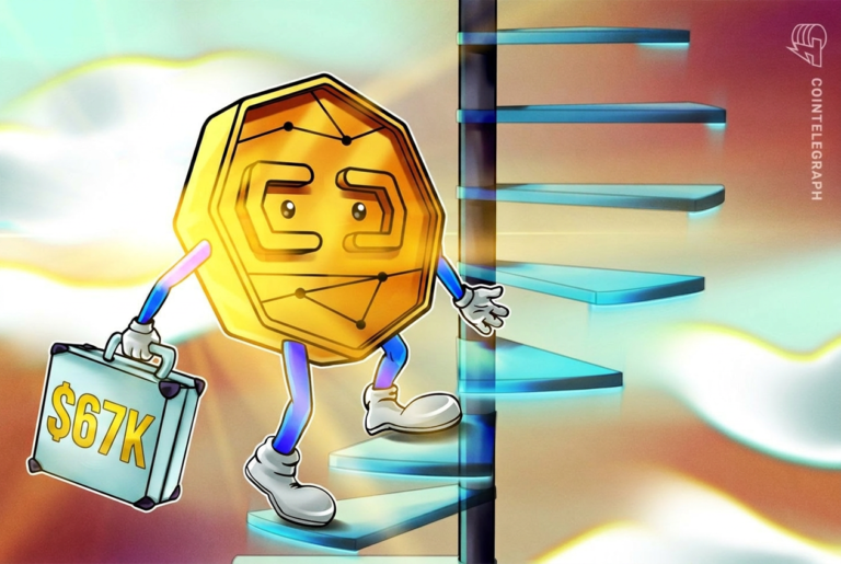 Bitcoin Joins Stocks Ignoring Macro Pressures To Eye $67,000