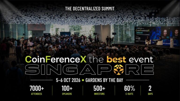 CoinFerenceX The Best Event Singapore 2026