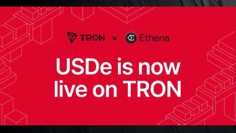 Ethena launches USDe and sUSDe on TRON
